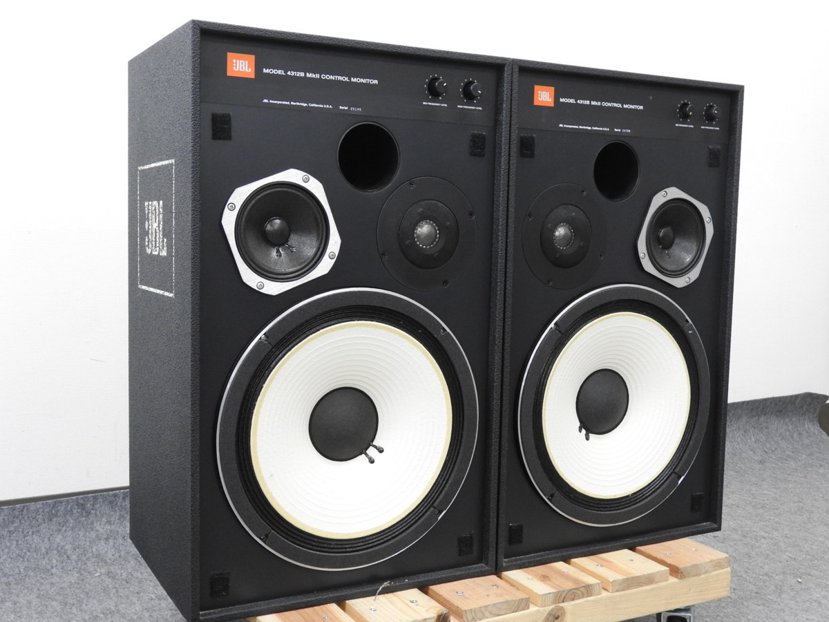 美品 JBL 4312B mk2 2ホン スピーカー 流行のアイテム www