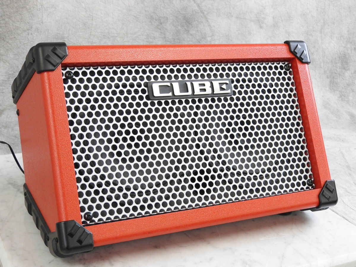 付与付与Roland Cube Street ローランド ストリートアンプ 赤 Red 器材