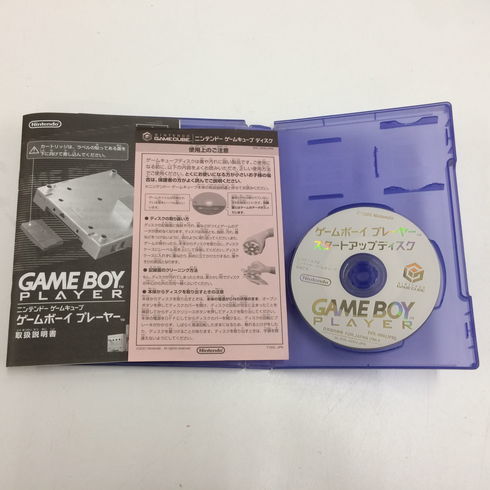 愛用 ゲームキューブ本体 可動品 f079*80 + ゲームボーイプレイヤー ...