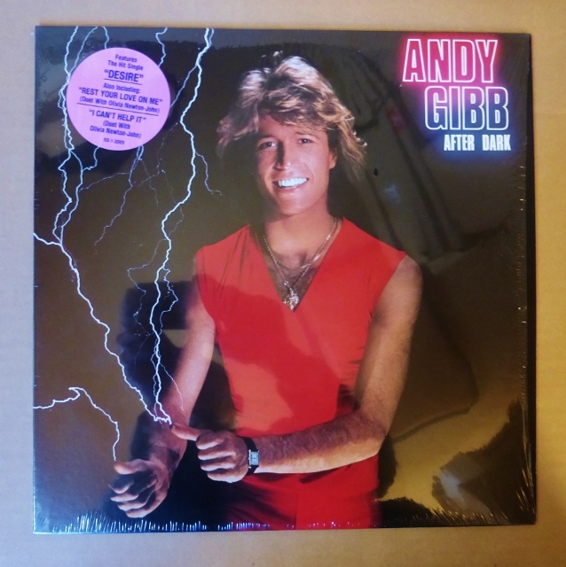 ANDY GIBB (BEE GEES関連) 「AFTER DARK」米ORIG [RSO] ステッカー有シュリンク美品_画像1