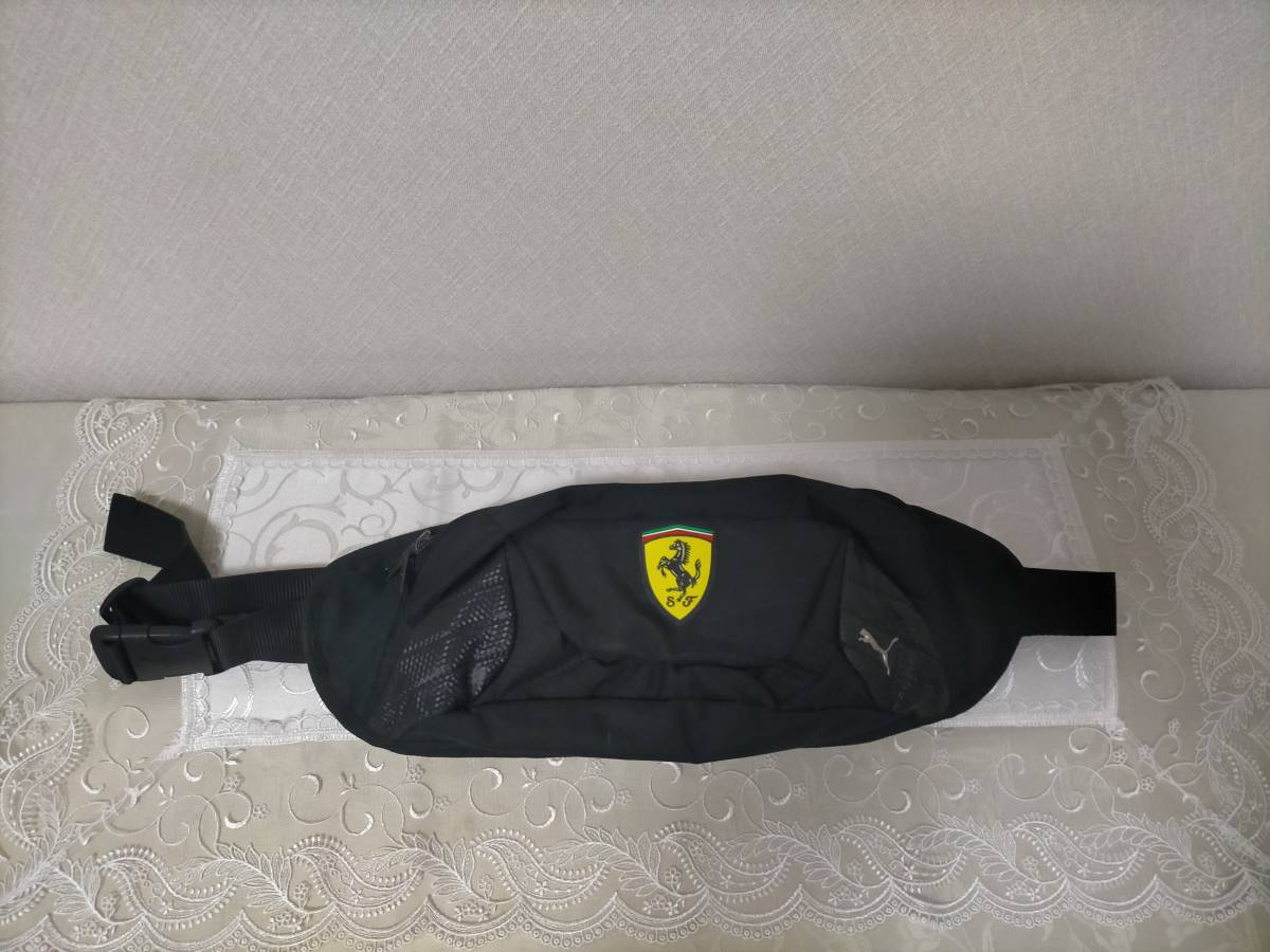  Puma × Ferrari поясная сумка * one плечо 