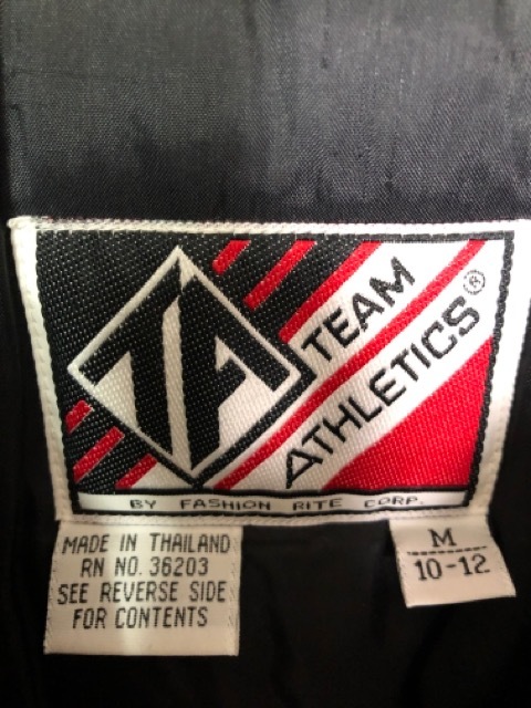 【90s ヴィンテージ】未使用 デットストック★ATHLETICS社製 CHICAGO BULLS シカゴブルズ ハーフジップ ジャンパー キッズM_画像7