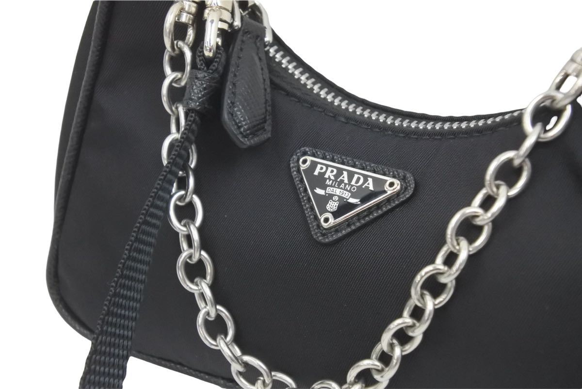PRADA●ミニチェインクロスバック 1TT122 Yahoo!オークション - PRADA プラダ ミニショルダーバッグ