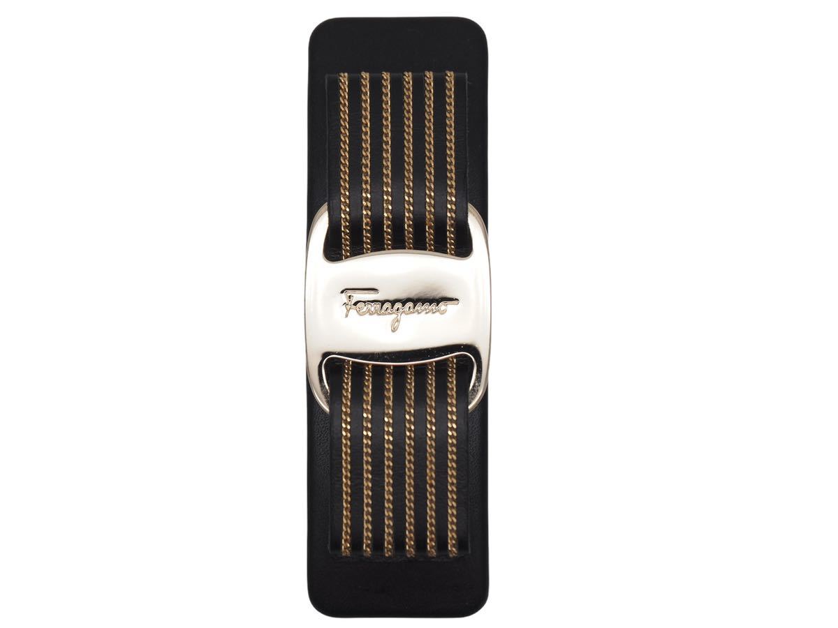 Salvatore Ferragamo フェラガモ ヴァラリボン バレッタ 髪留め ヘア