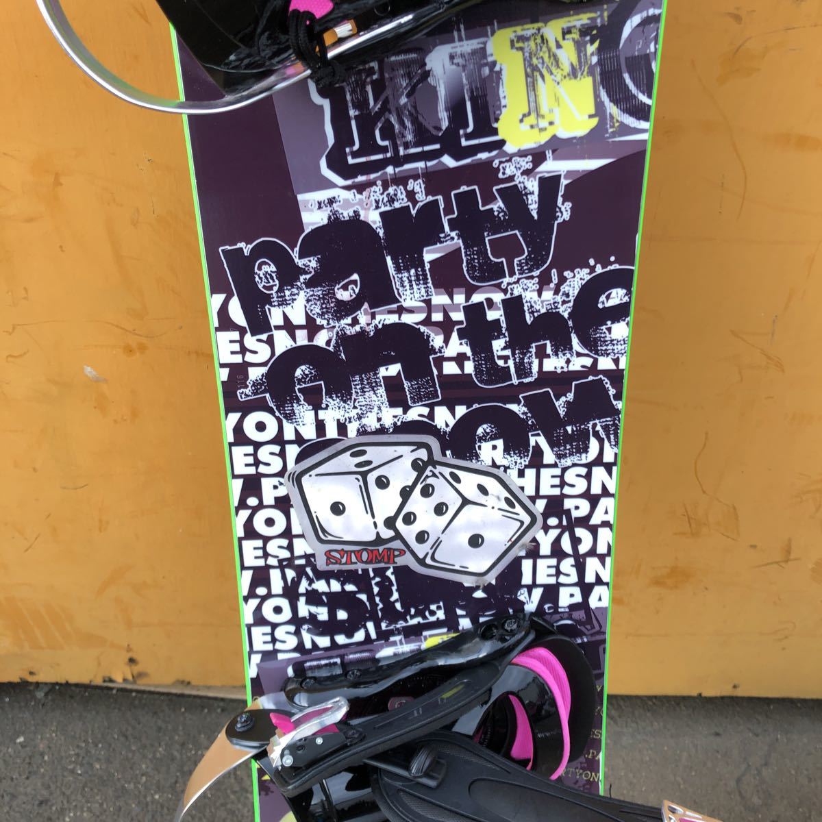 SALOMON サロモン SLQ ROCKER 155 スノーボード _画像3