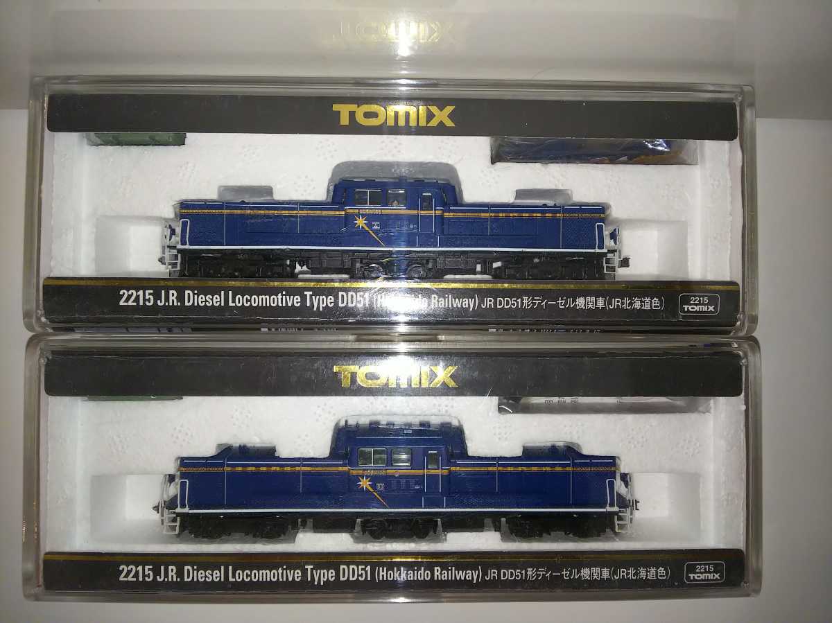 TOMIX DD51 JR北海道色 重連 2215 TOMIX DD51 JR北海道色 重連 2215