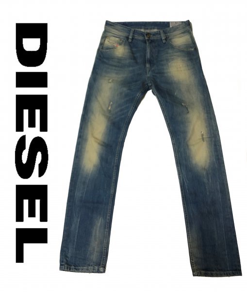 感謝価格】 DIESEL ディーゼル メンズ W28 ジーンズ イタリア製 デニム