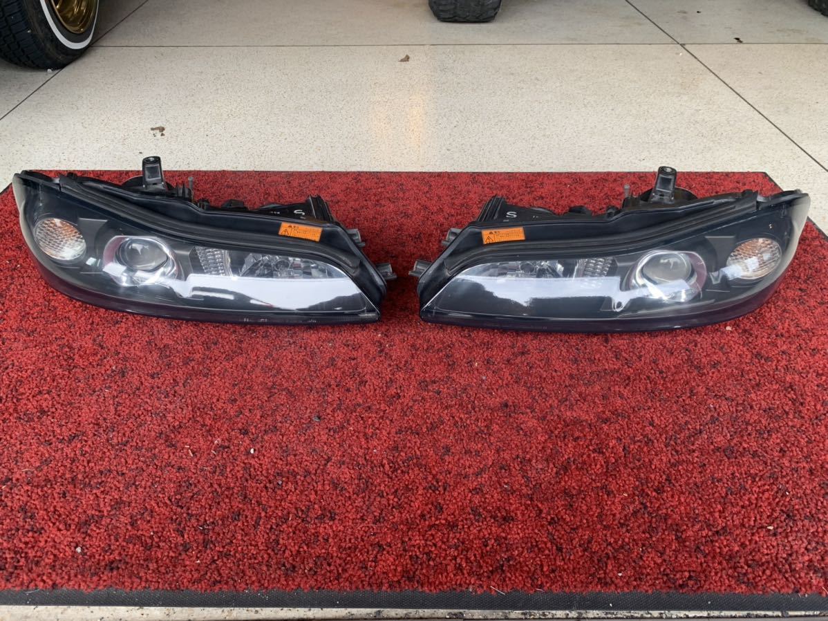 シルビア S15 後期 純正 HID ヘッドライト 左右セット 日産 www