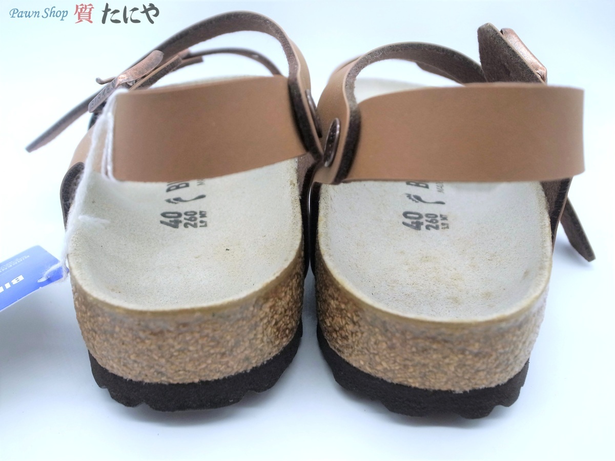 ★☆送料無料【ビルケンシュトック】 BIRKENSTOCK サンダル RIO リオ 26㎝ ライトブラウン 1016856 未使用品☆★_画像5