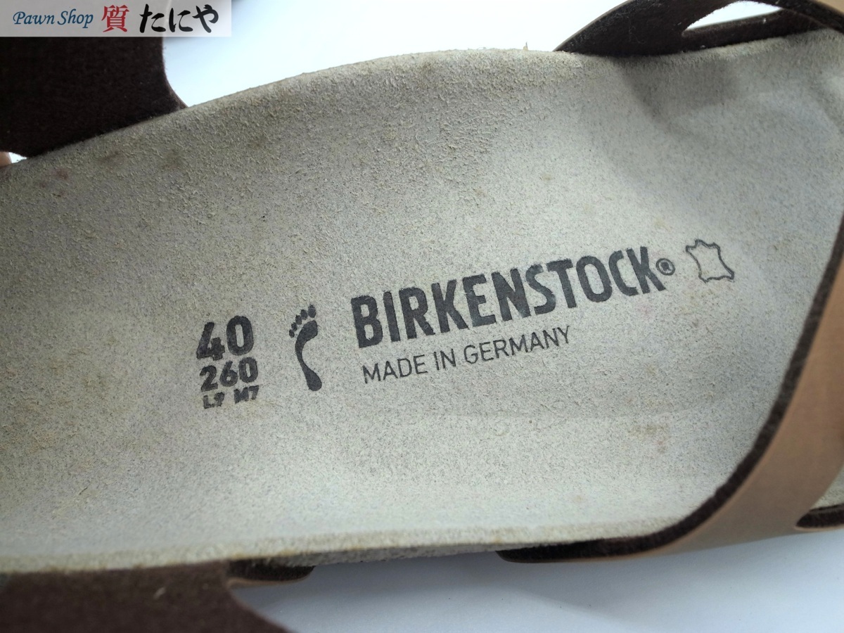 ★☆送料無料【ビルケンシュトック】 BIRKENSTOCK サンダル RIO リオ 26㎝ ライトブラウン 1016856 未使用品☆★_画像7