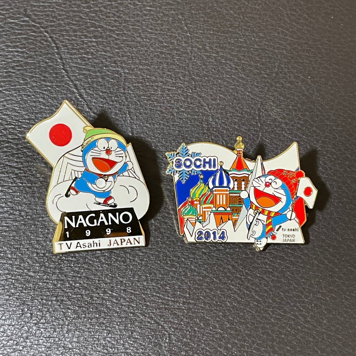 ドラえもん オリンピック ピンバッジ 2枚セット|Yahoo!フリマ ドラえもん オリンピック ピンバッジ 2枚セット|Yahoo!フリマ