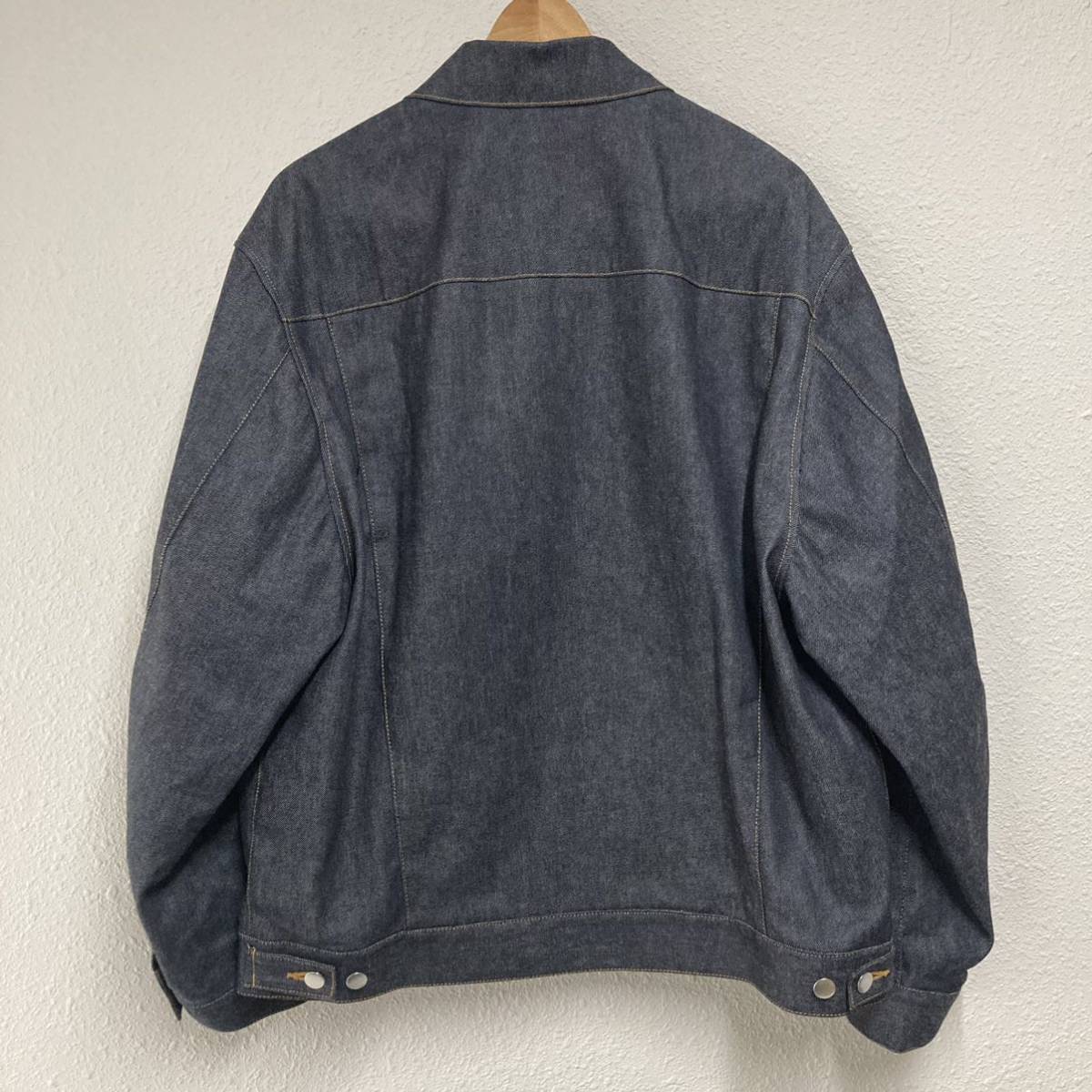 stein CASHMERE DENIM FLY FRONT JACKET Sサイズ 22ss デニム