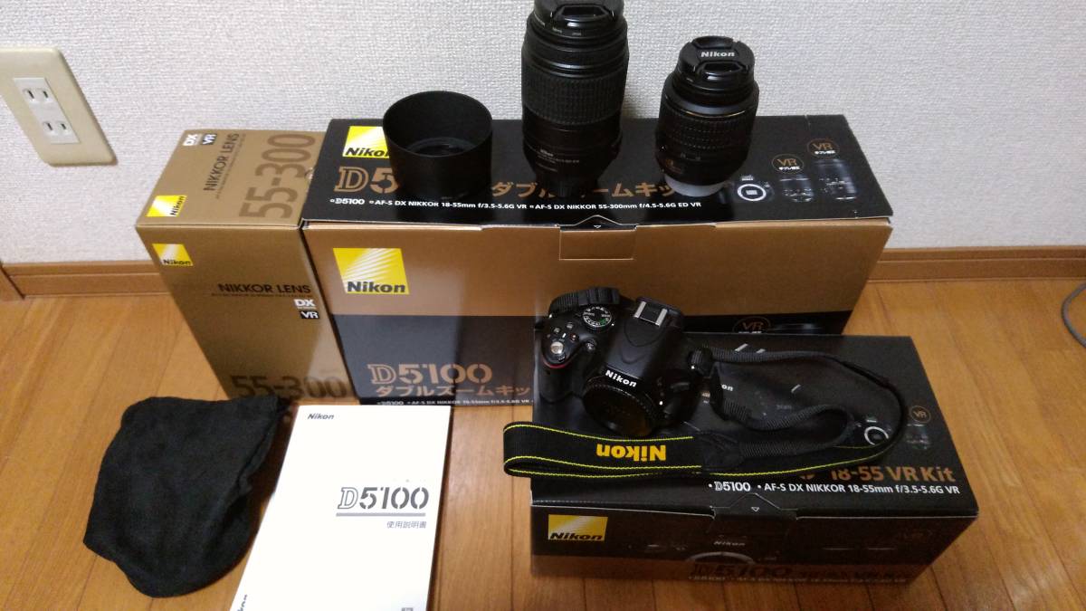 セール高品質】 Nikon ニコン NIKON D5100 ダブルズームキットの通販 by ゆう坊's shop｜ニコンならラクマ 