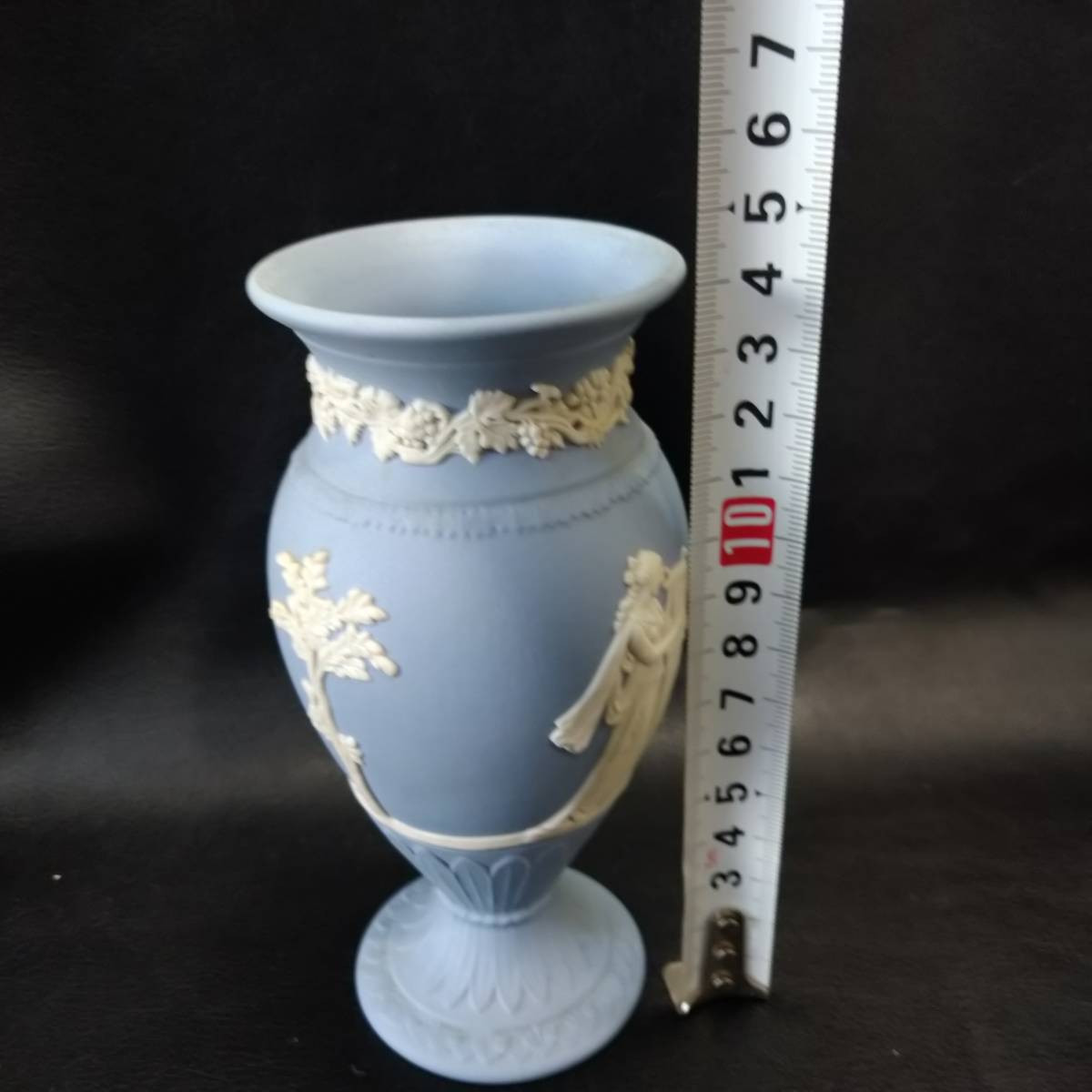 Wedgwood ウェッジウッド ジャスパー ペールブルー フラワーベース 花瓶 ブランド 高級 陶器 花器 西洋 陶磁 コレクション 壺 ウェッジウッド 売買されたオークション情報 Yahooの商品情報をアーカイブ公開 オークファン Aucfan Com