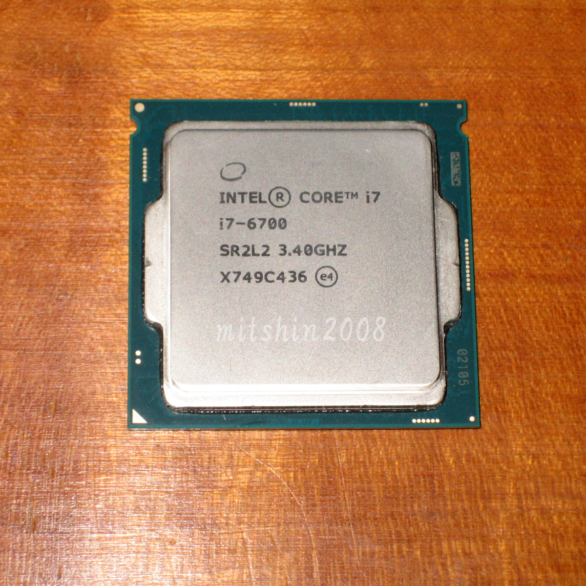 Intel 倉庫 Core i7 6700 3.4GHz TB:最大4.0GHz Skylake 動作確認済 LGA1151 88％以上節約 クリックポストなら送料198円 No.700