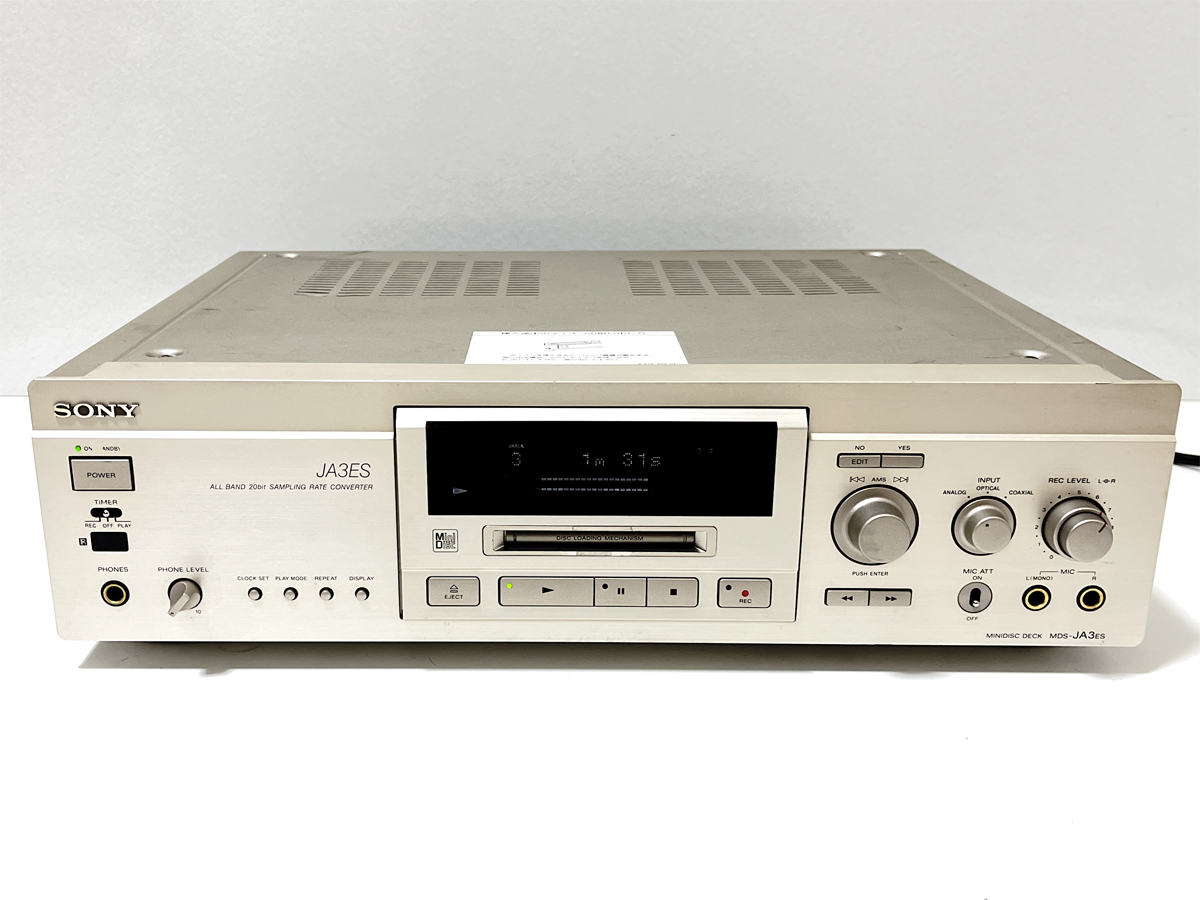 最大54%オフ!最大54%オフ!(中古)MDデッキMDS-JA3ES カメラ