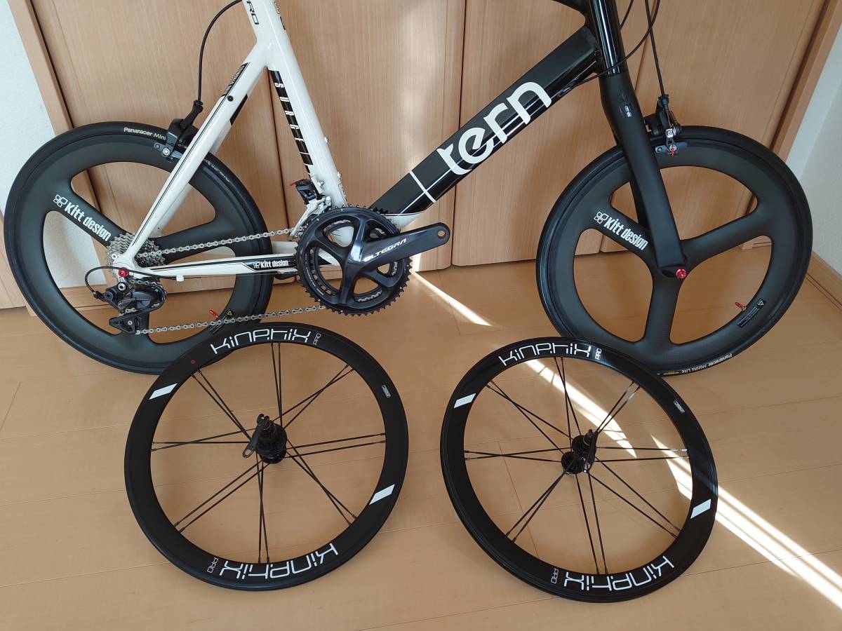 極美品】tern SURGE PRO 完成車付属 Kinetix Pro Deep Dish 451 Wheel