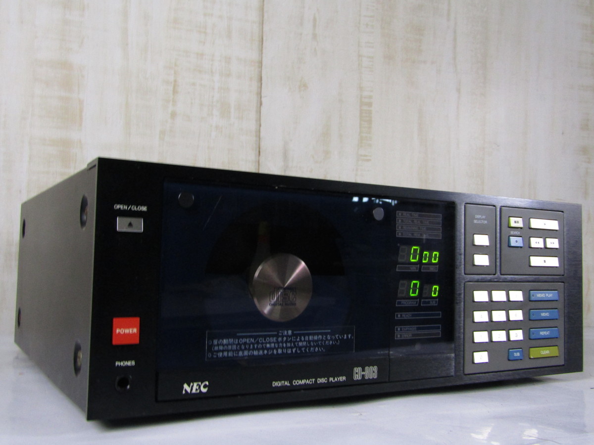 117-N2-026 NEC CD803 CDプレーヤー ネック
