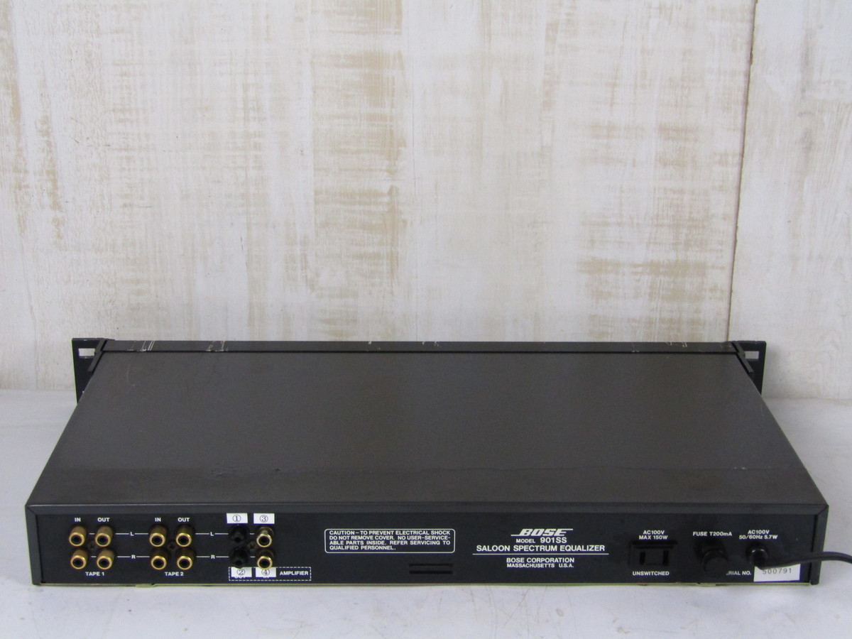 人気上昇中 BOSE 901-ss EQUALIZER イコライザー aaramrodrigues.com.br