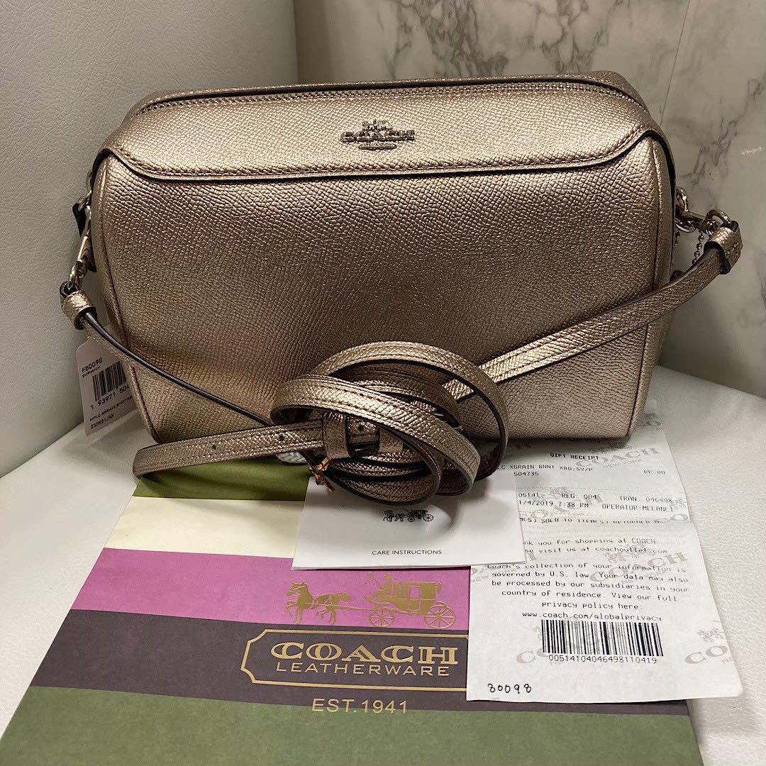 最高 新品 未使用 COACH コーチ ハンドバッグ 2way ショルダー