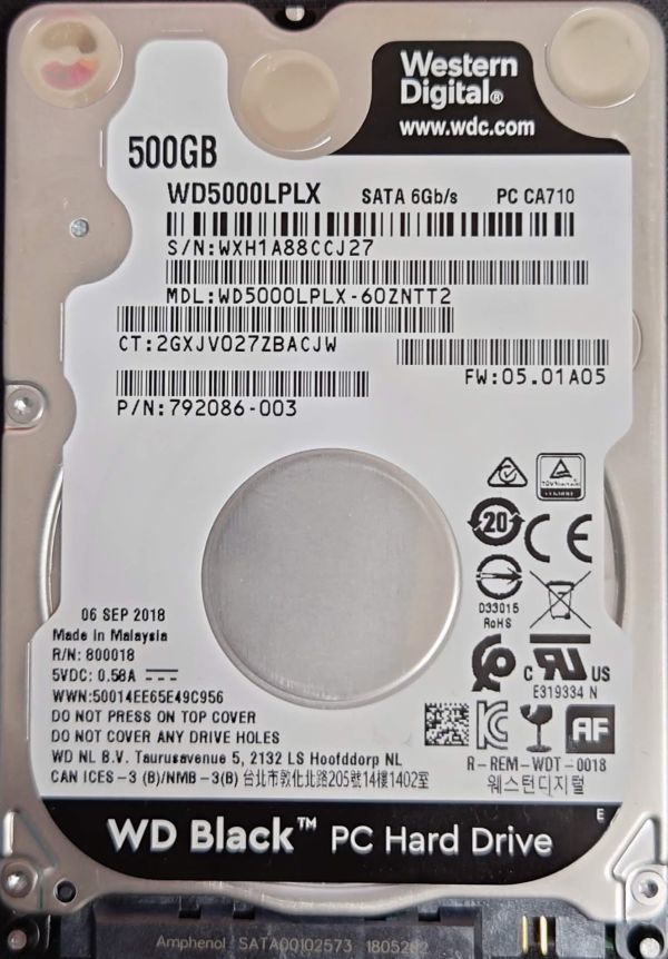 ヤフオク! - Western Digital(ウエスタンデジタル)製 HDD WD5... ヤフオク! - Western Digital(ウエスタンデジタル)製 HDD WD5...
