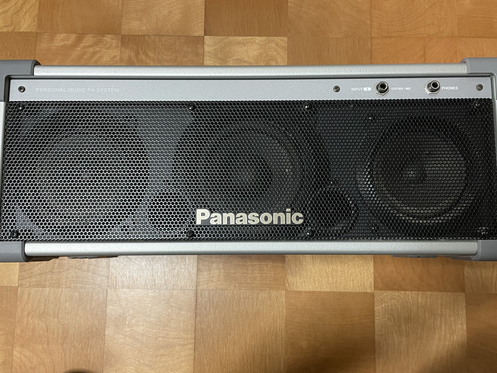 【ジャンク品】Panasonic パーソナルミュージックPAシステム SY-PA100_画像3