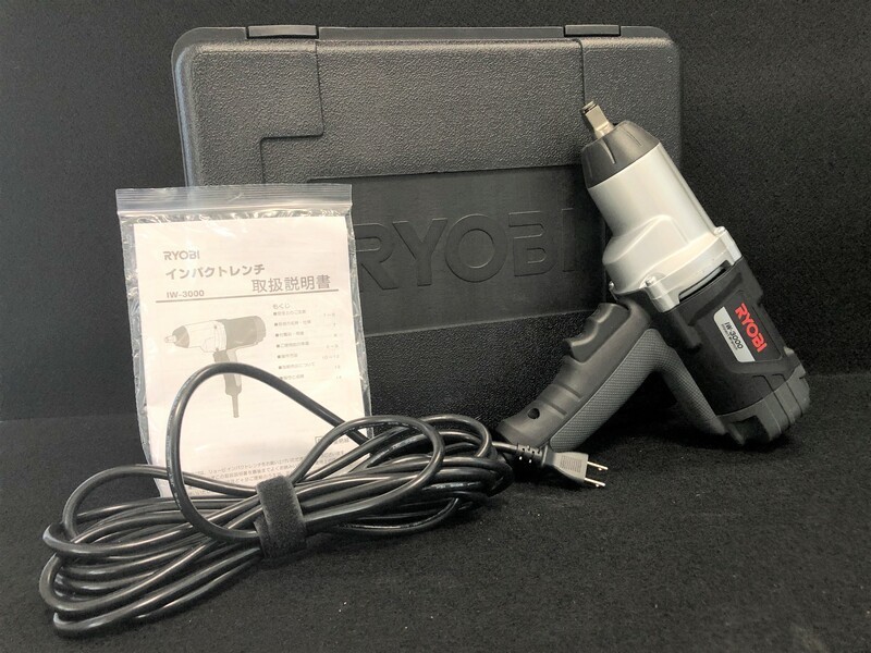 美品】リョービ(RYOBI) インパクトレンチ(高トルクタイプ) IW-3000