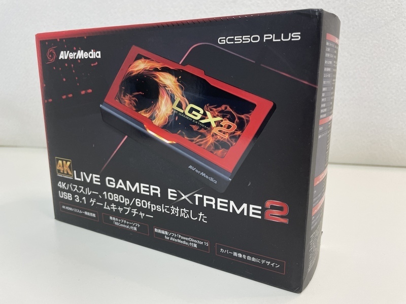 日本限定 AVerMedia Live Gamer EXTREME 2 GC550 PLUS 4Kパススルー