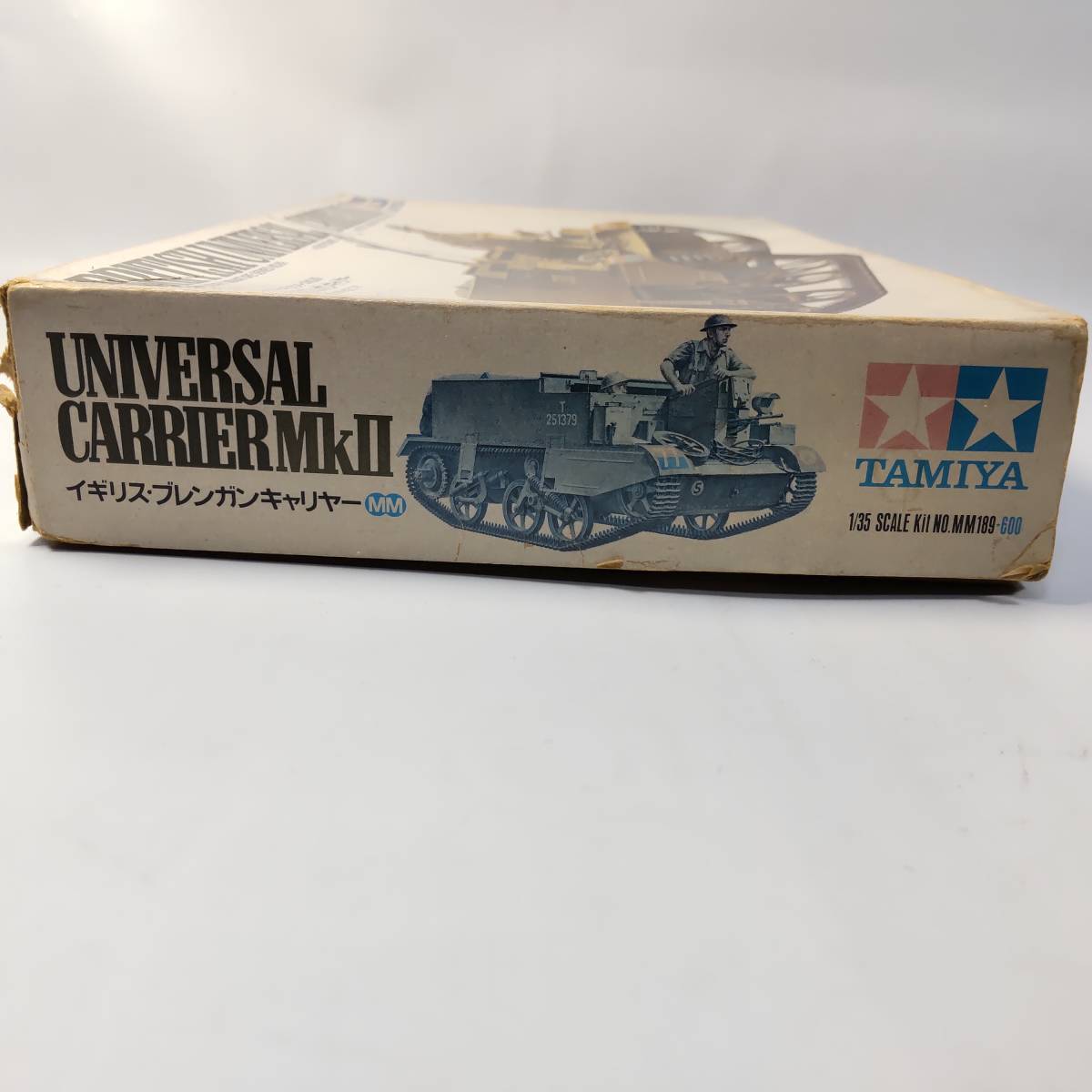 1/35b brick n* carrier England army figure 2 body attaching Tamiya model small deer Tamiya breaking the seal settled used not yet constructed plastic model rare out of print 