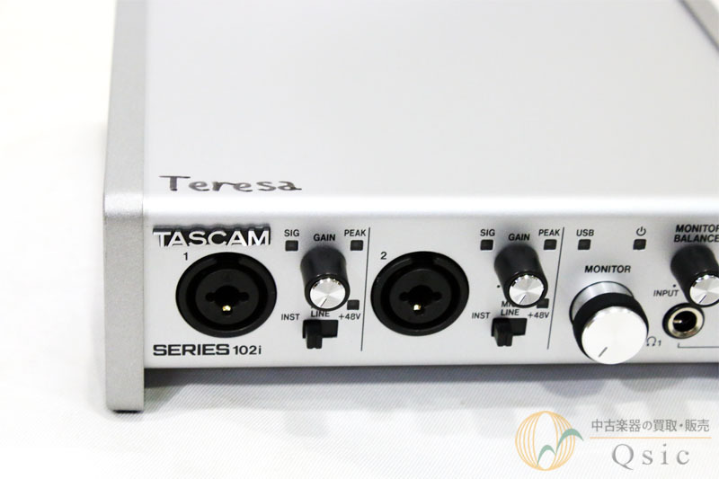 美品] TASCAM SERIES 102i 高品質で拡張性に優れたTASCAMの新しい