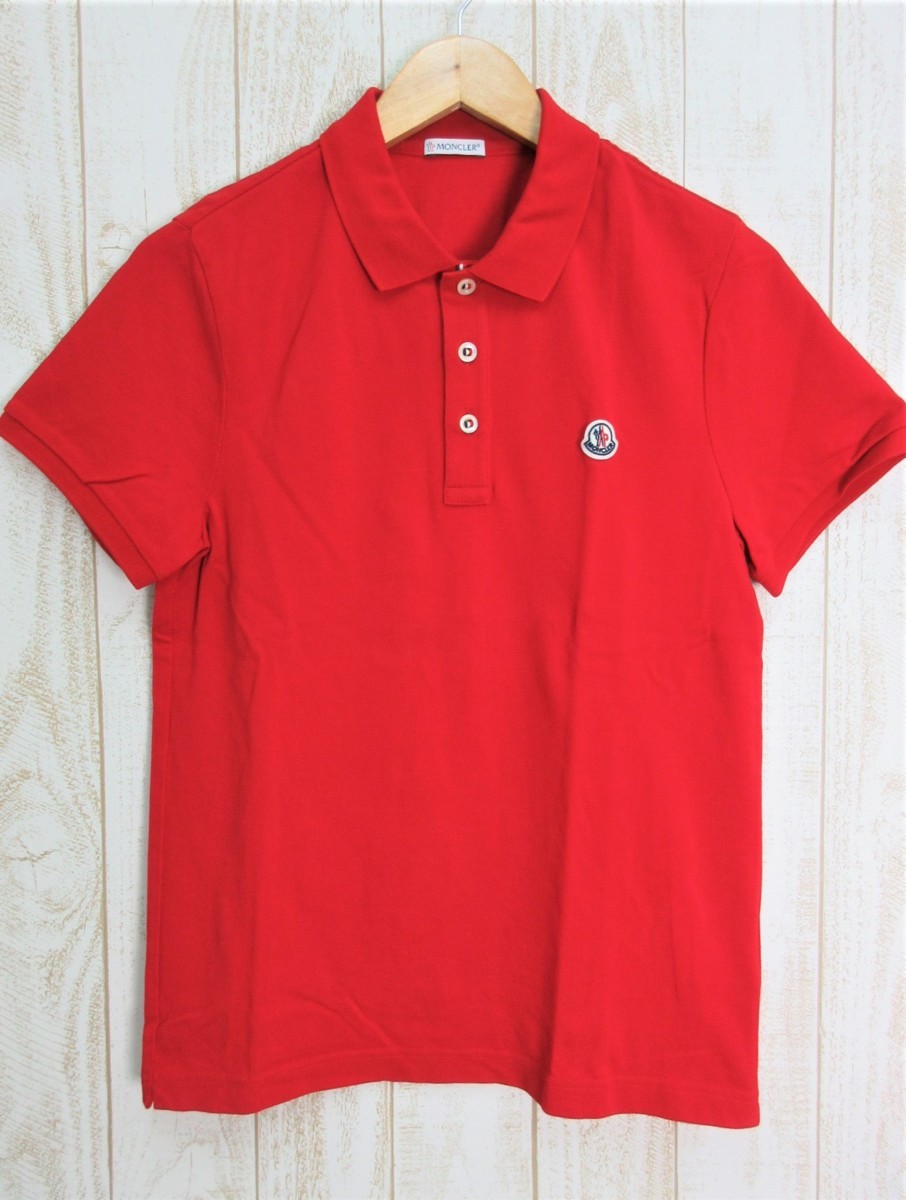 美品☆MONCLER/モンクレール：MAGLIA POLO MANICA CORTA 半袖