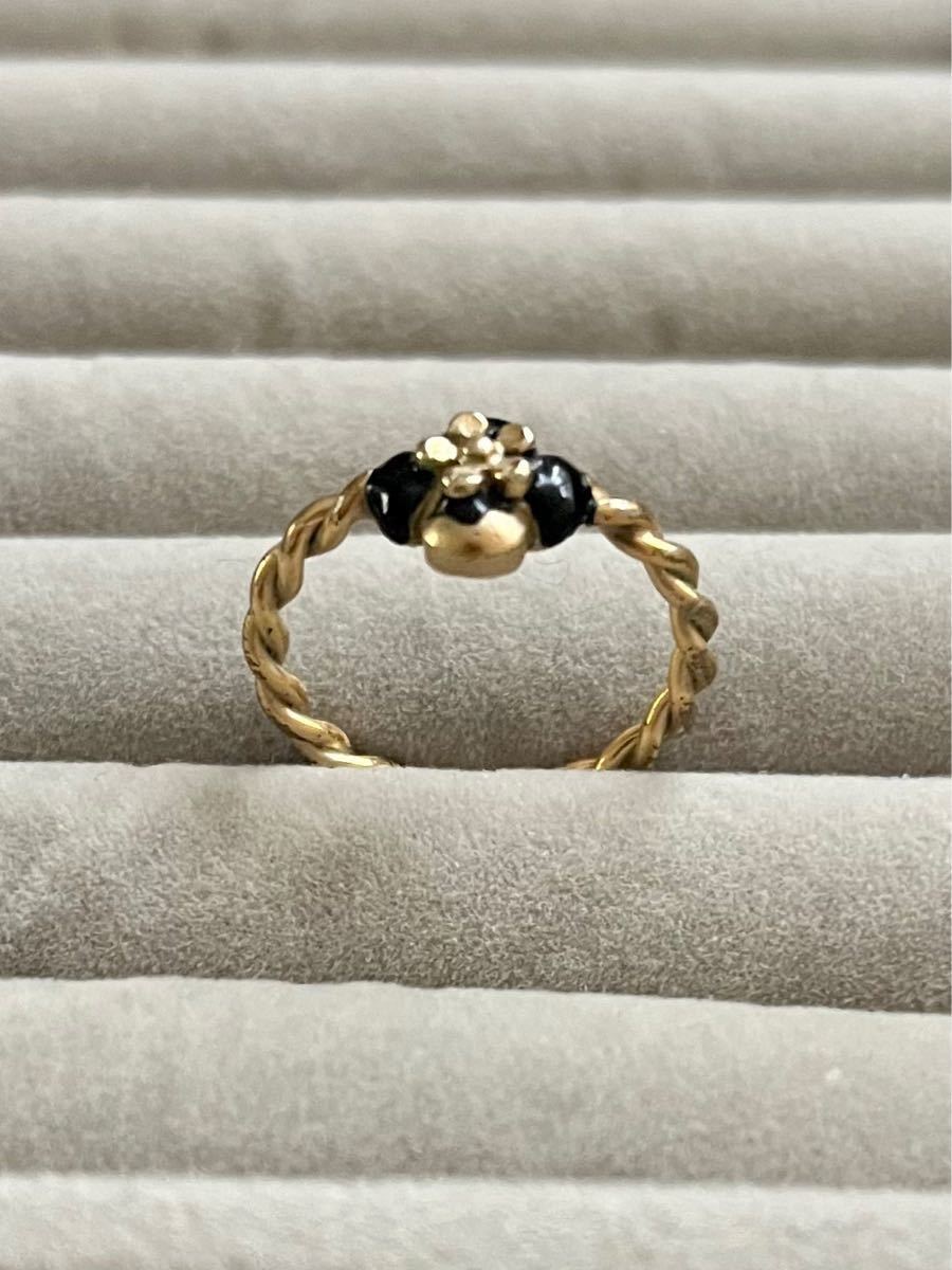 CHANEL シャネル 黒カメリアリング | macslasierraabq.com