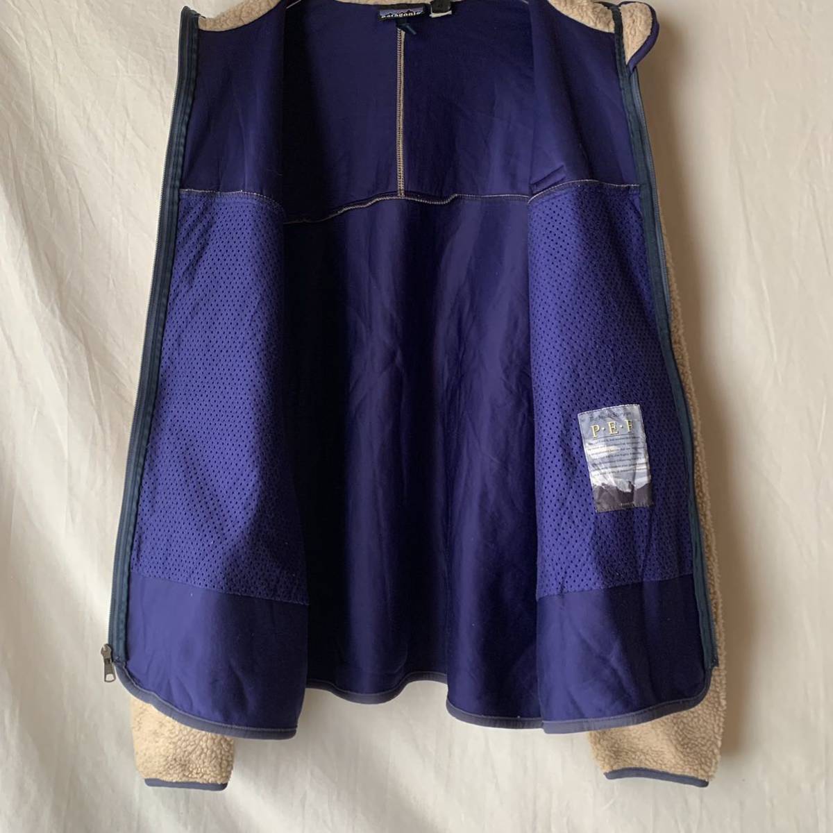 90s 95年製 USA製 初期 patagonia パタゴニア レトロX カーディガン
