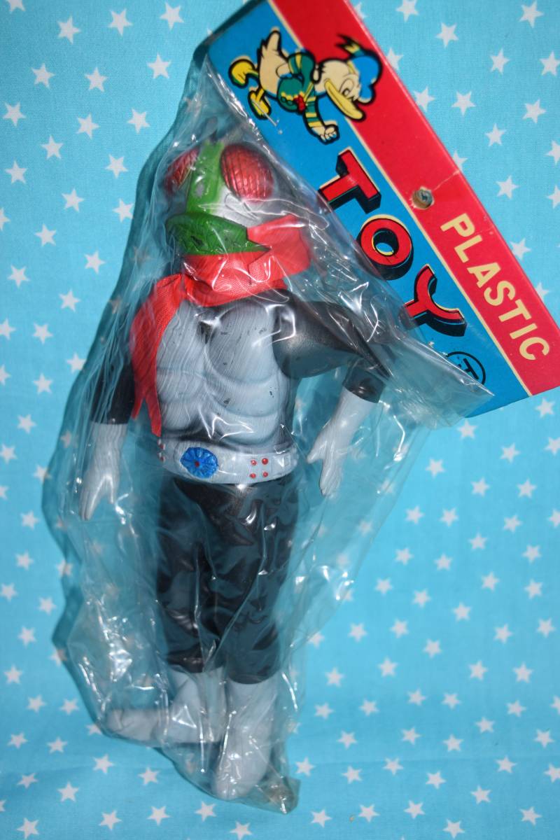 ヤフオク! - 528】仮面ライダー ソフビ 20cm パチもの PLAS...