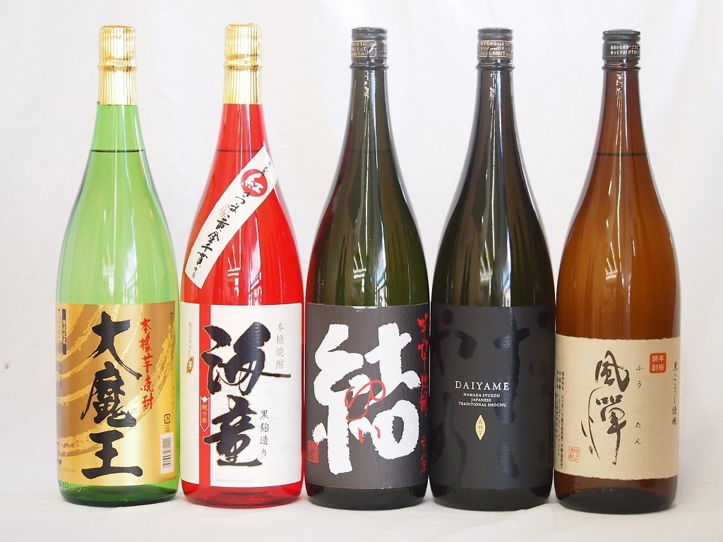 オンラインストア入荷 お祝い芋焼酎飲み比べ5本セット だいやめ 芋麹結