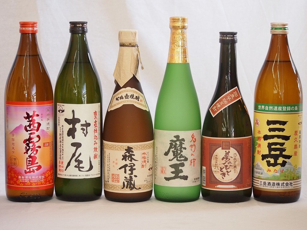日本総代理店 大分県最古の蔵元井上酒造 芋焼酎夢のひととき飲み比べ6