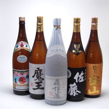 セレクション芋焼酎福袋5本セット(森伊蔵 伊佐美 魔王 佐藤黒 富乃宝山)1800ml×5本_画像1