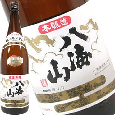 6本セット 八海醸造 八海山 本醸造 1800ｍｌ×6本（日本酒）_画像1