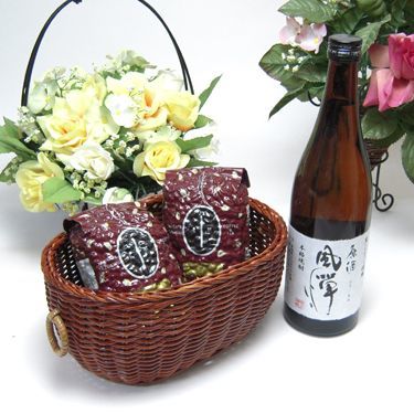 贈り物 限定醸造品 吹上焼酎 原酒36度 本格芋焼酎 風憚（ふうたん）720ｍｌ +オススメ珈琲豆200g×2_画像1