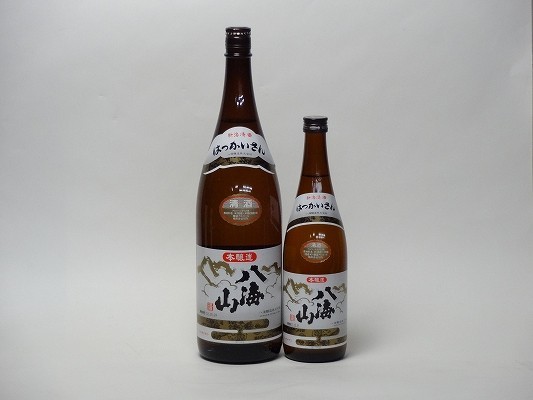 特選日本酒セット 2本セット 八海山 本醸造 720ｍｌ＋1800ｍｌ_画像1