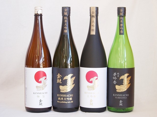  gold . special 4 pcs set ( gold . sake structure ultimate .( Aichi prefecture ) gold . dream .. junmai sake gold . large ginjo gold . junmai sake large ginjo ) 1800ml×4ps.