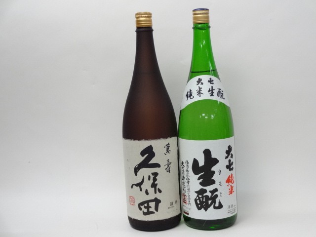 特選日本酒セット 久保田 大七 スペシャル2本セット（萬寿 純米）1800ｍｌ×2本