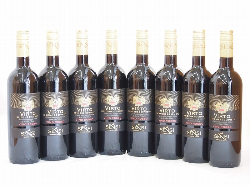 イタリア赤ワイン センシィ ヴィルト ロッソ 750ml×8本