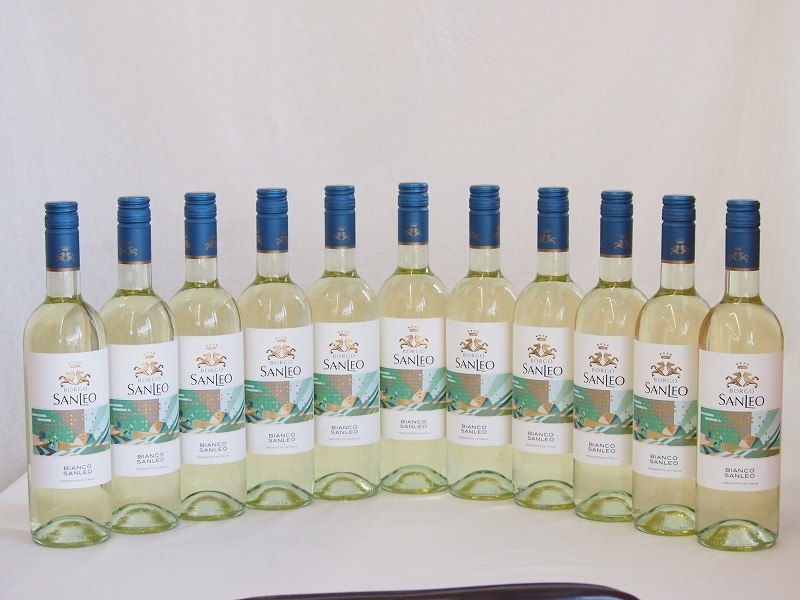 11本セット(イタリア白ワイン ボンゴ・サンレオ・ビアンコ) 750ml×11本
