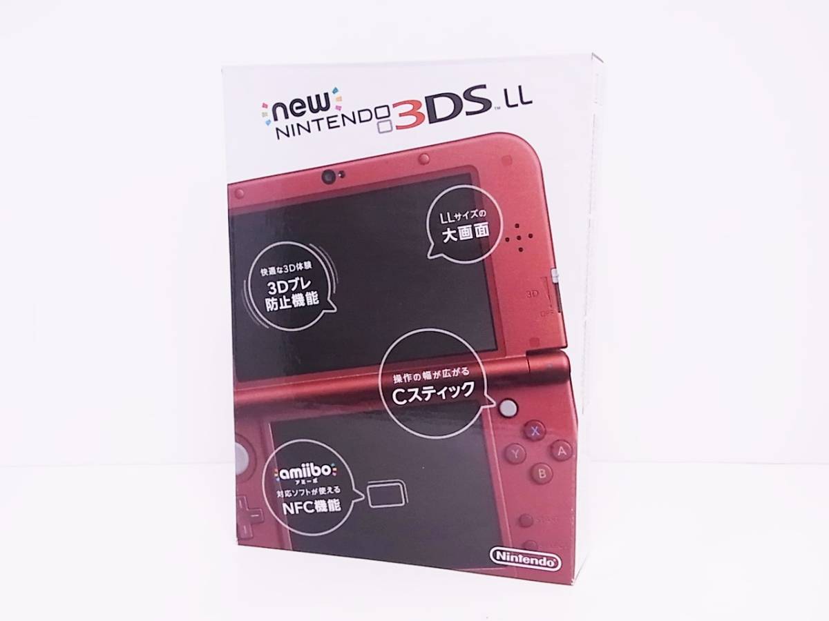 ランキング受賞 未使用品 Newニンテンドー3ds Ll メタリックレッド Red 001 楽天市場