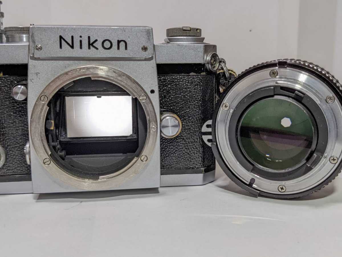希少☆Nikon F カメラ NIKKOR 50mm 1:1.4・NIKKOR-N Auto 1:1.4 f35mm☆ニコン フィルムカメラ レンズ_画像10