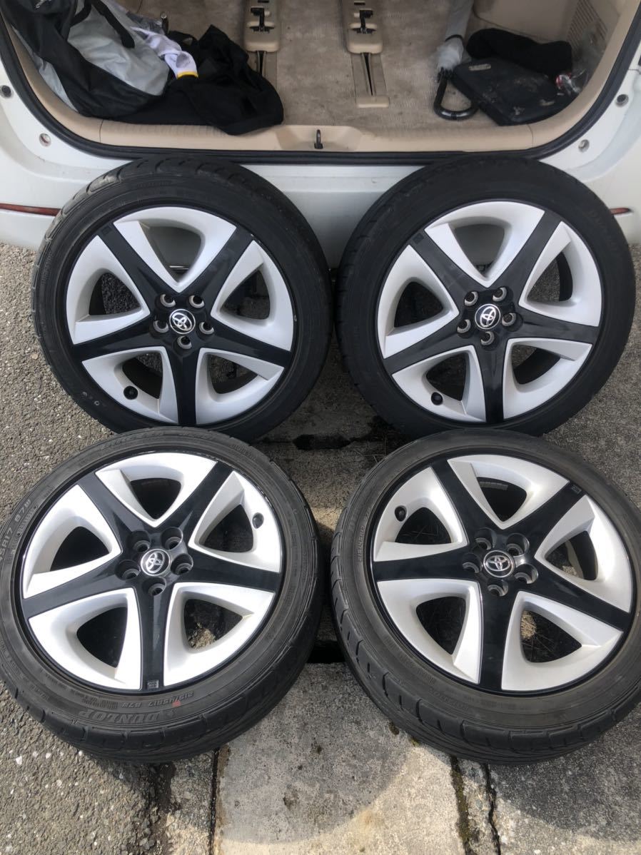 30プリウス純正 Sツーリング タイヤバリ溝 美品 215/45R17 最大70
