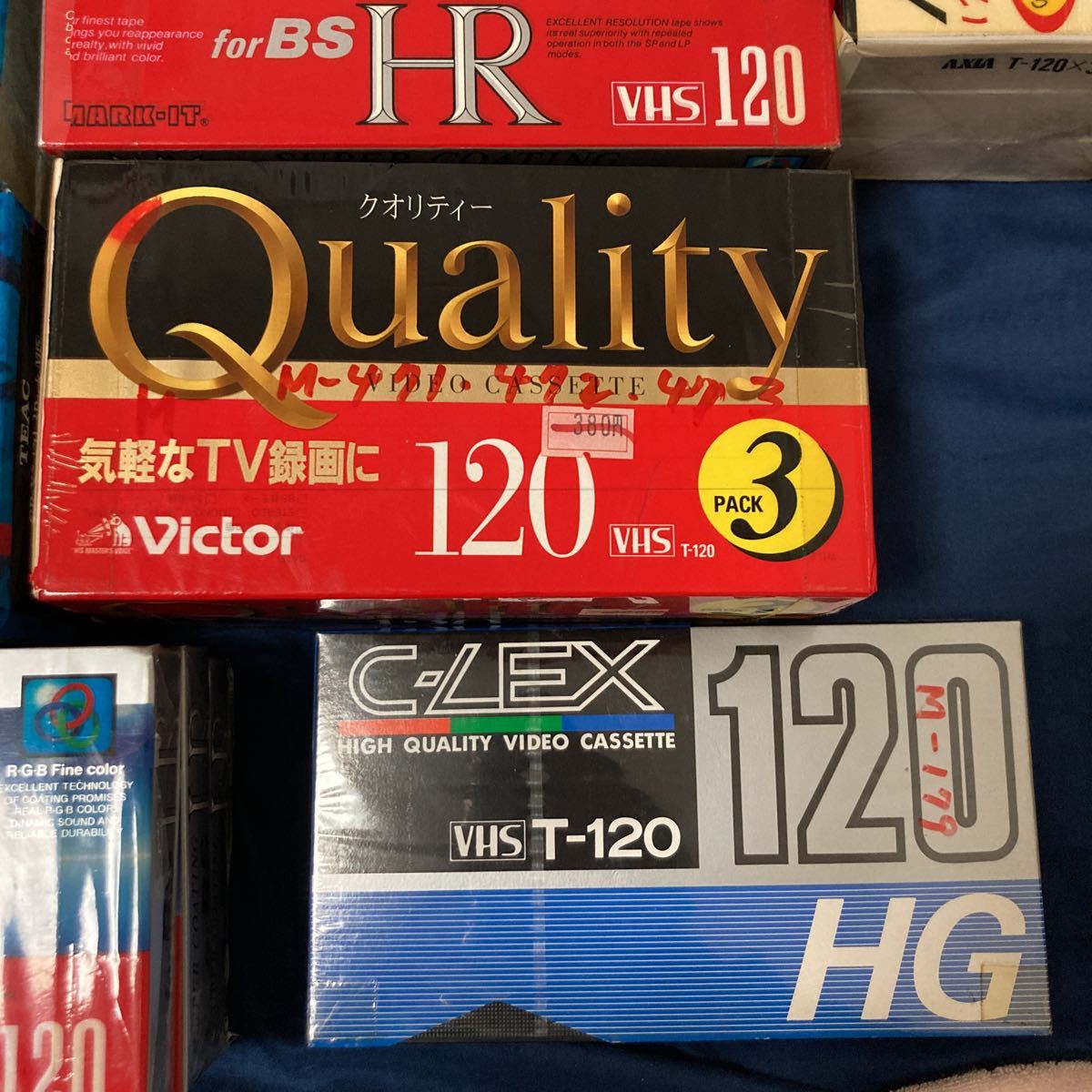 オリジナルデザイン手作り商品 ビデオテープ （S-VHS）50本 通販