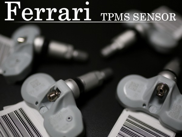 【税込 即決】フェラーリ Ferrari GTC4ルッソ TPMSセンサー 空気圧センサー 1台分4個セット 新品１年保証 315Mhz_画像1