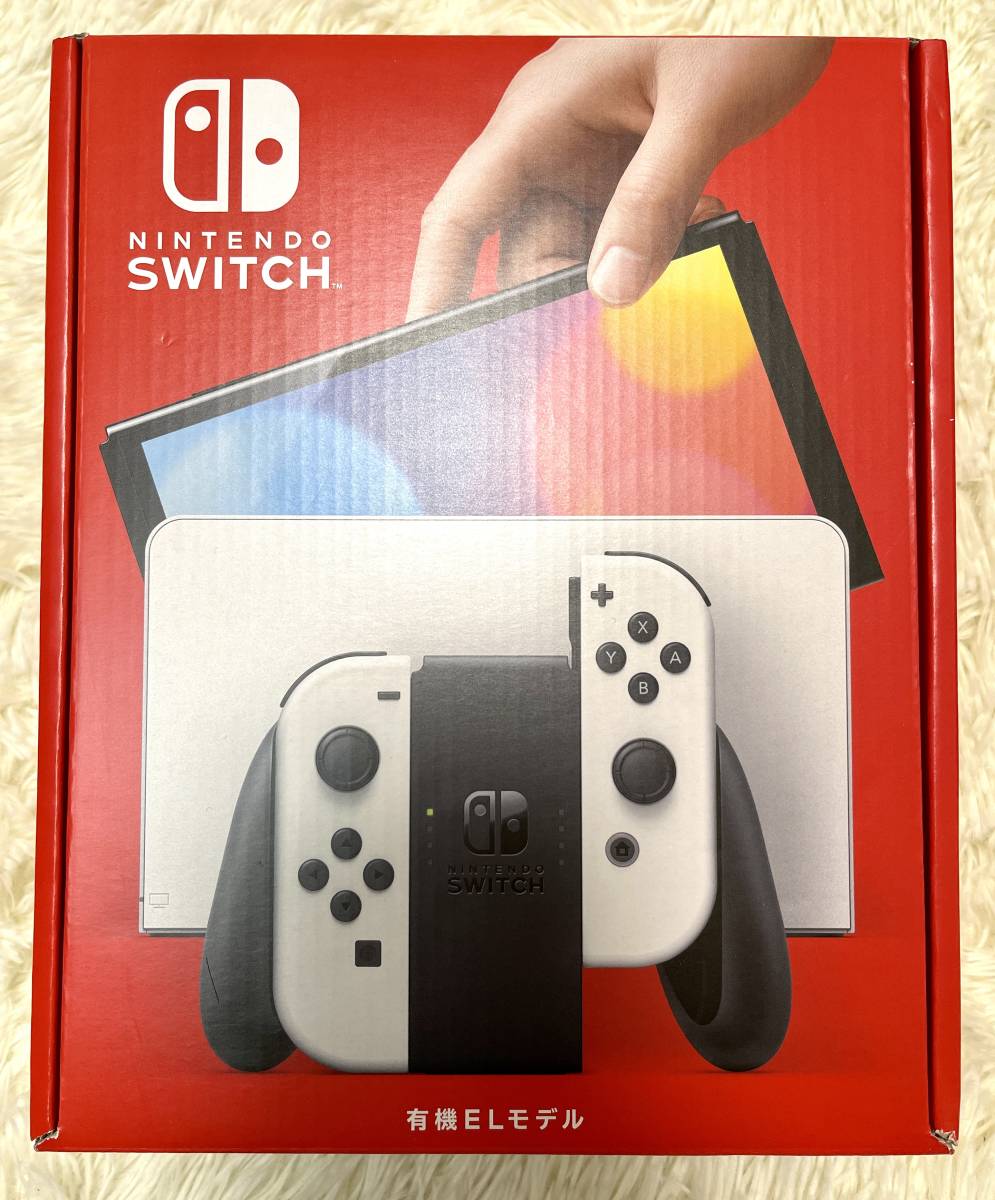 新品・未使用】任天堂 SWITCH スイッチ 有機ELモデル ホワイト-